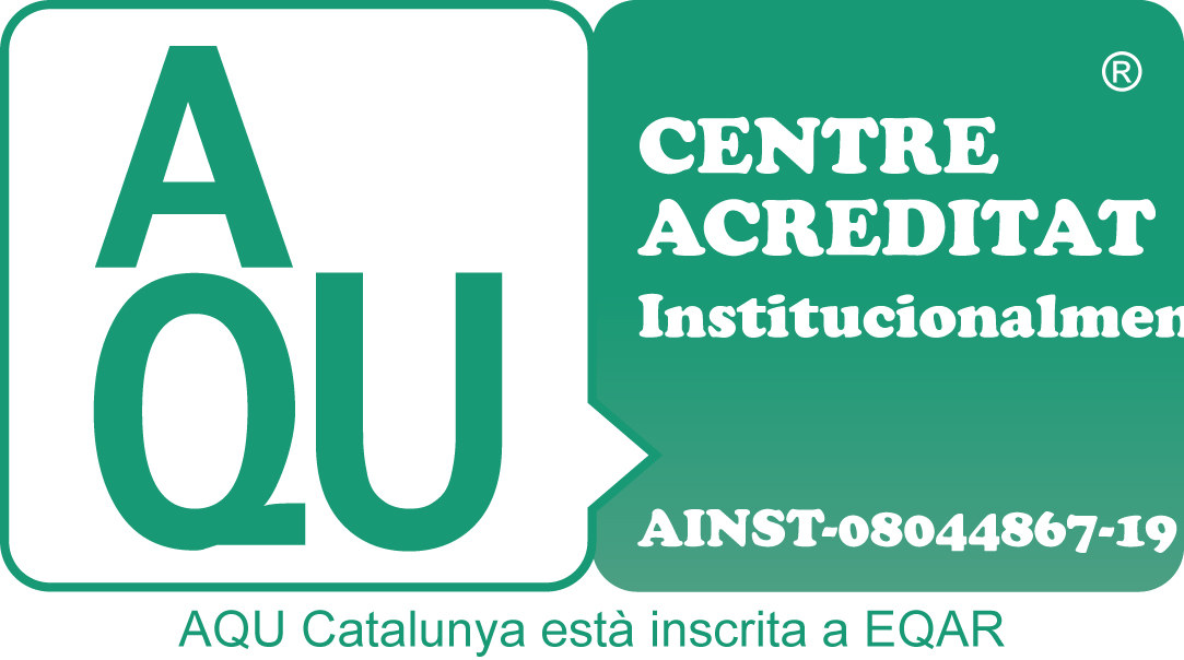 Segell AQU Centre acreditat FPCEE