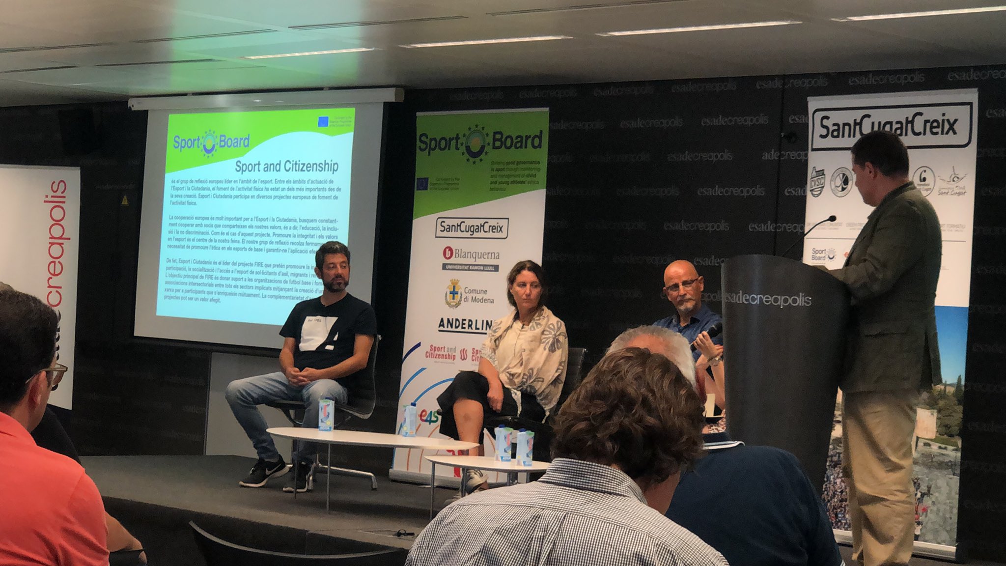 FPCEE Projecte Europeu Sportboard Presentació