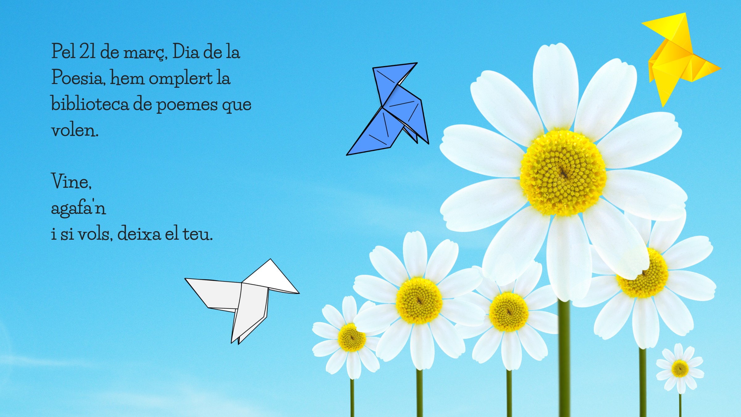Dia de la poesia