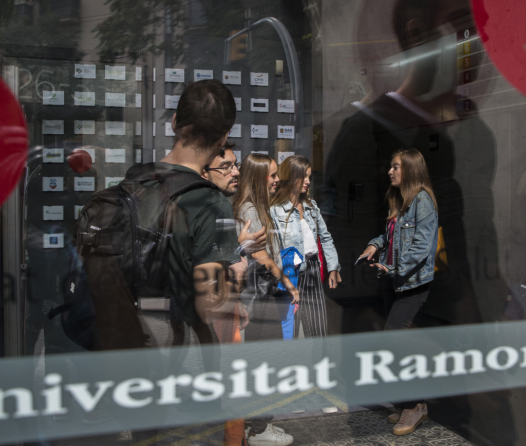 Estudiants dels màsters de la Facultat de Ciències de la Salut de Blanquerna-URL