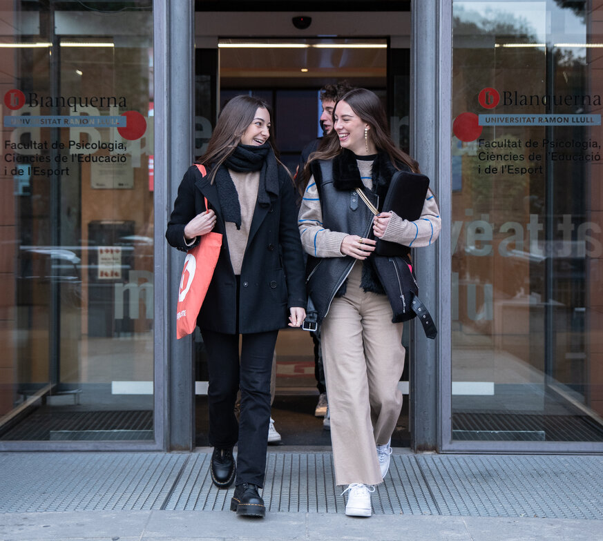 Estudiants dels màsters de la Faculta de Psicologia i Ciències de l'Educació i l'Esport - Blanquerna