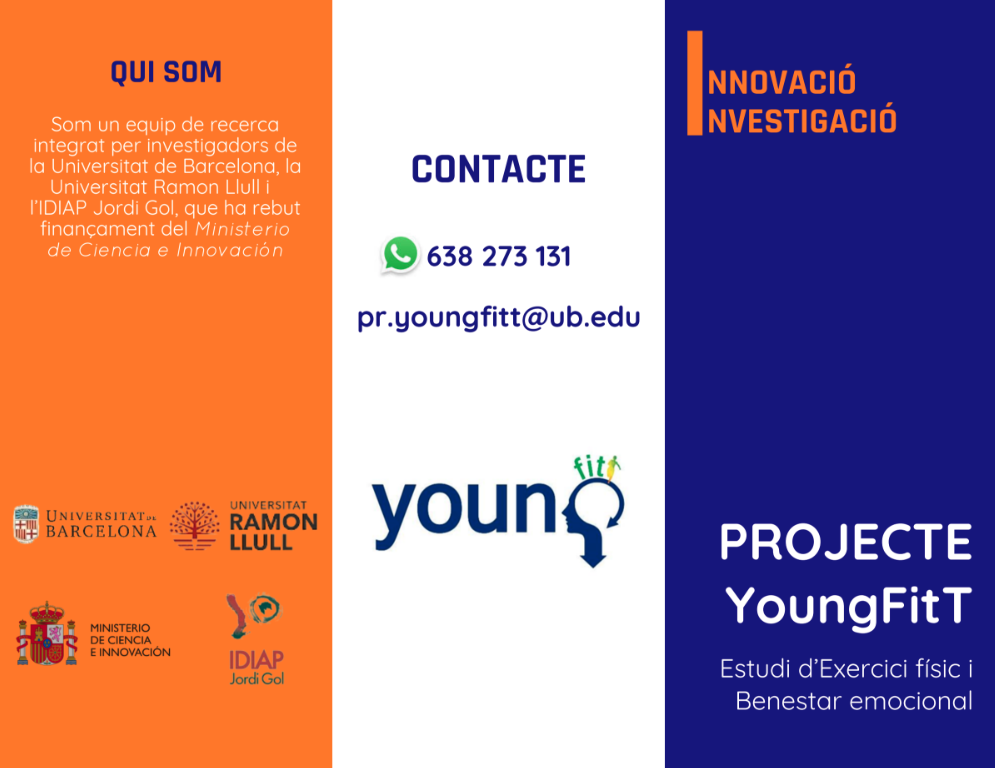 Tríptic Projecte Young Fit