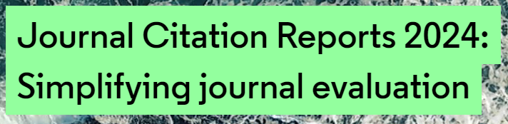 Journal Citation Reports 2024