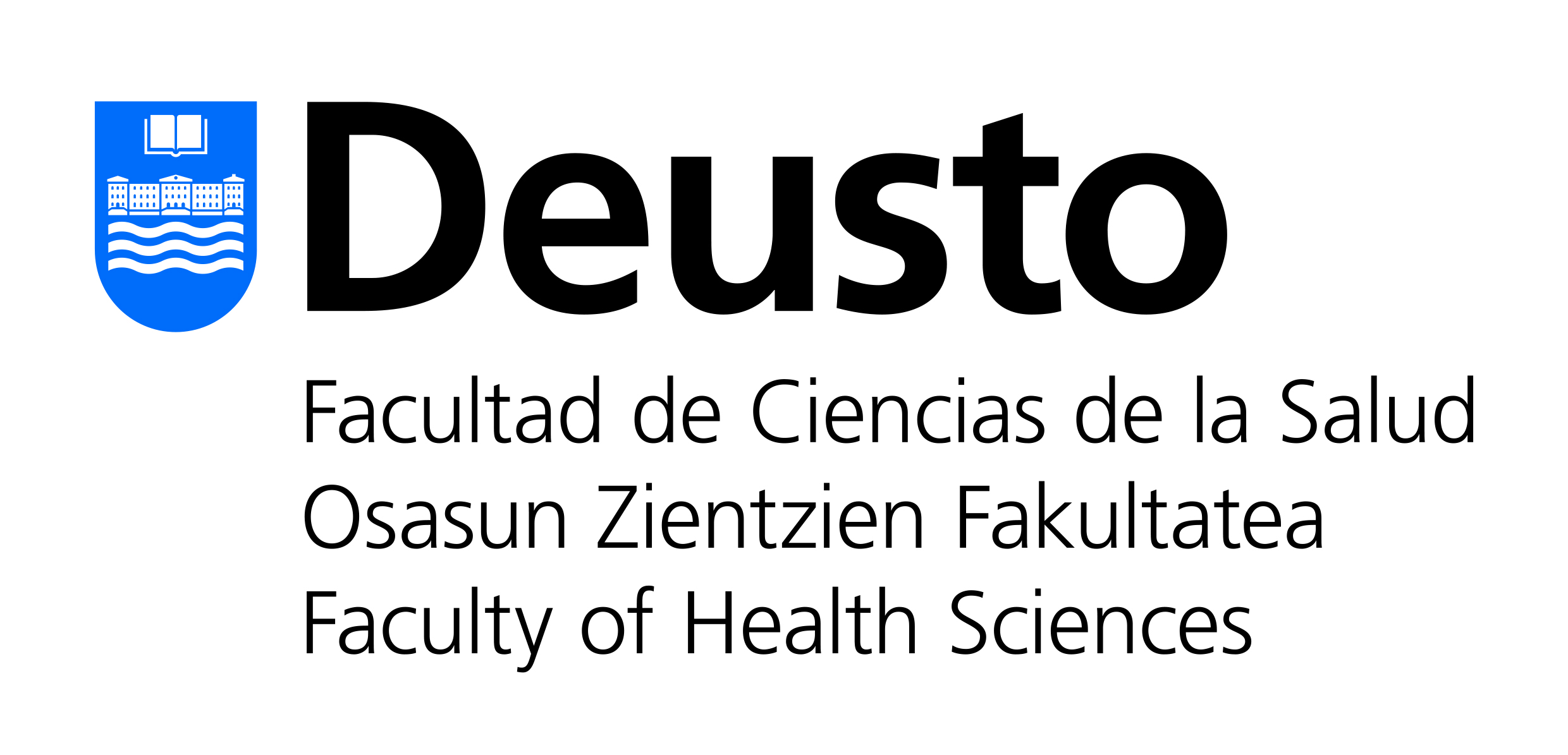 Logotip Universitat de Deusto, Facultad de Ciencias de la Salud