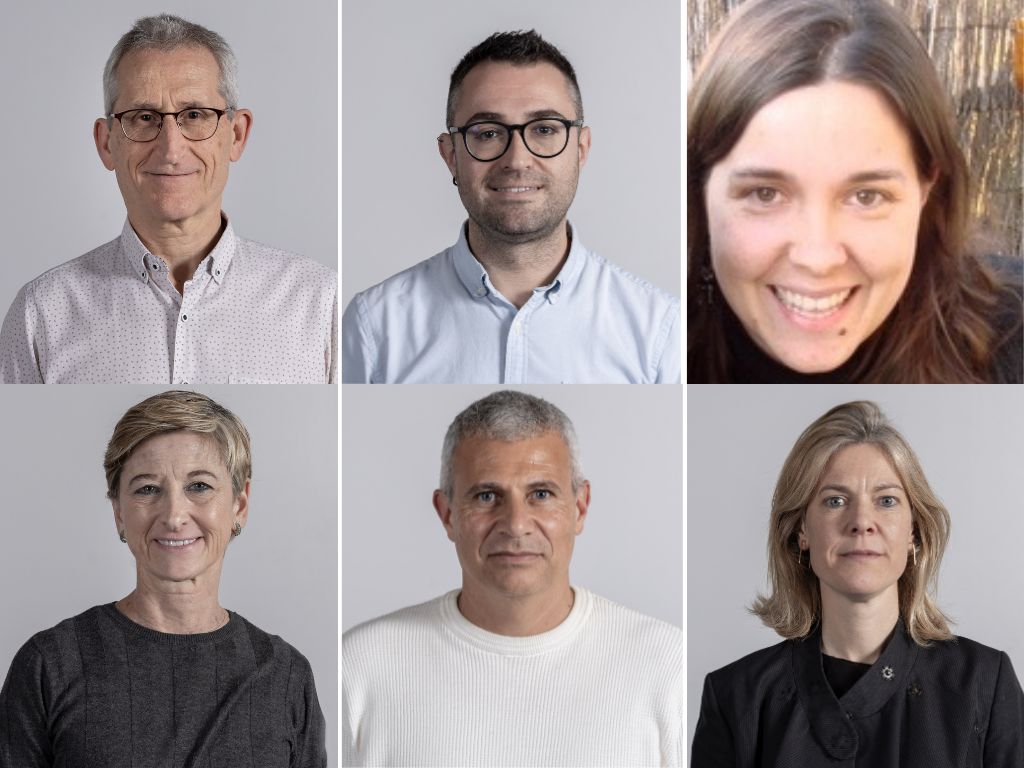 Josep Anton Cordero, Alvaro Hernáez, Natàlia Gómara, Núria Massó, Albert Puig Diví i Maria Giné