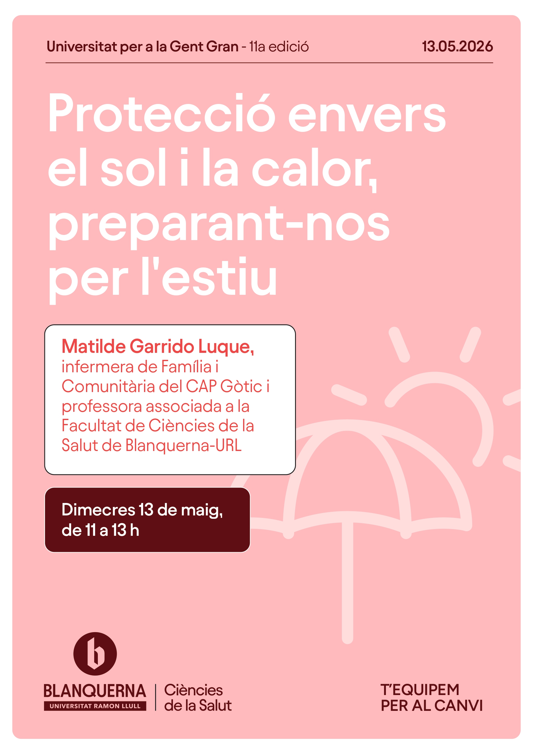 Cartell oficial de la sessió