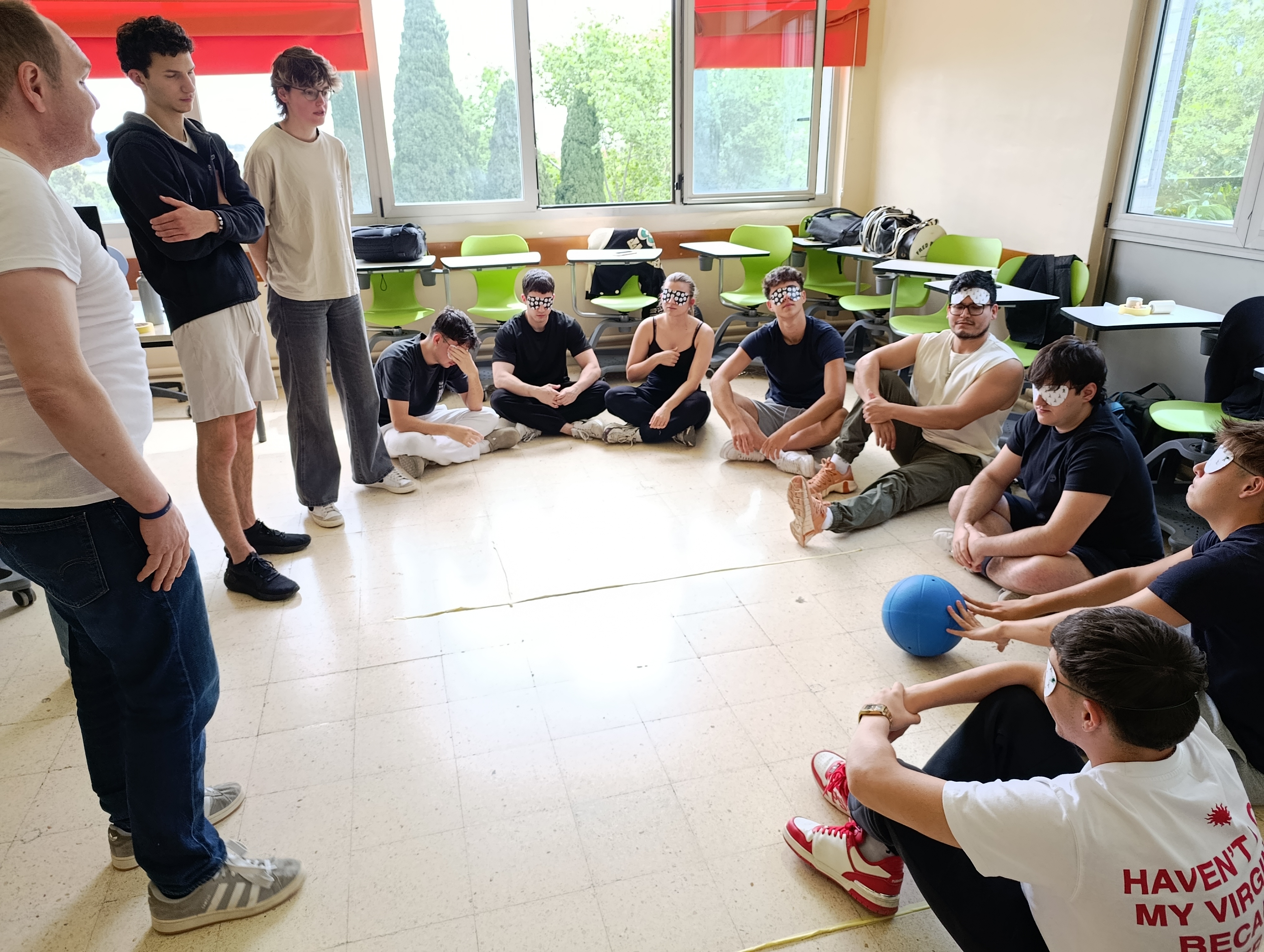 Alumnat de Fisioteràpia en els tallers sobre salut, exercici i prevenció