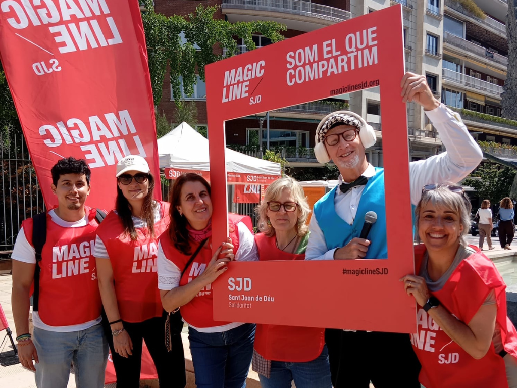 La Facultat participa a la Magic Line de Sant Joan de Déu