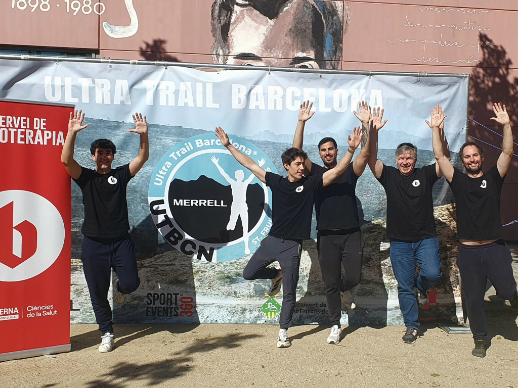 Servei de fisioteràpia a l'UltraTrail BCN