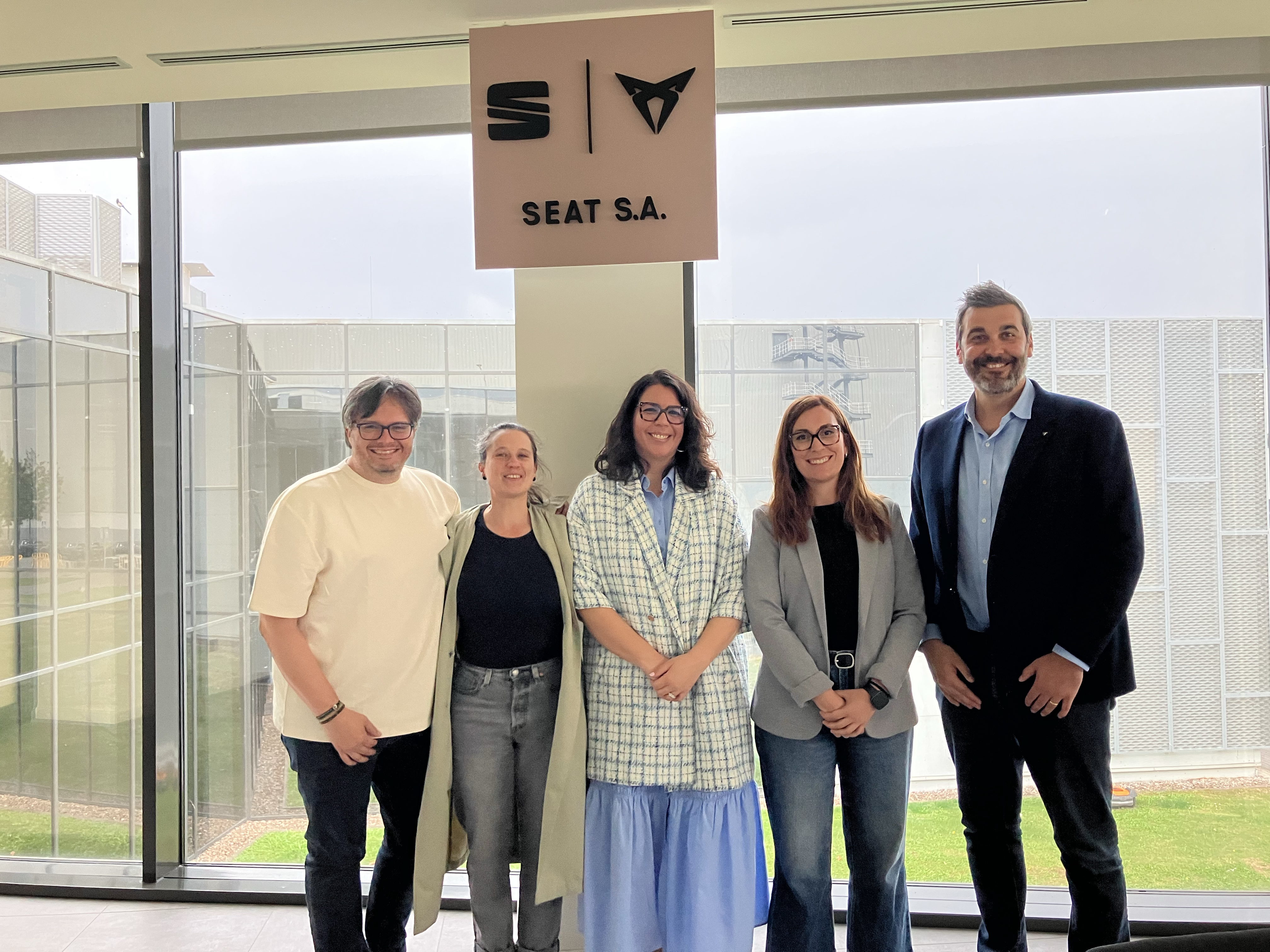 Visita de Blanquerna a SEAT