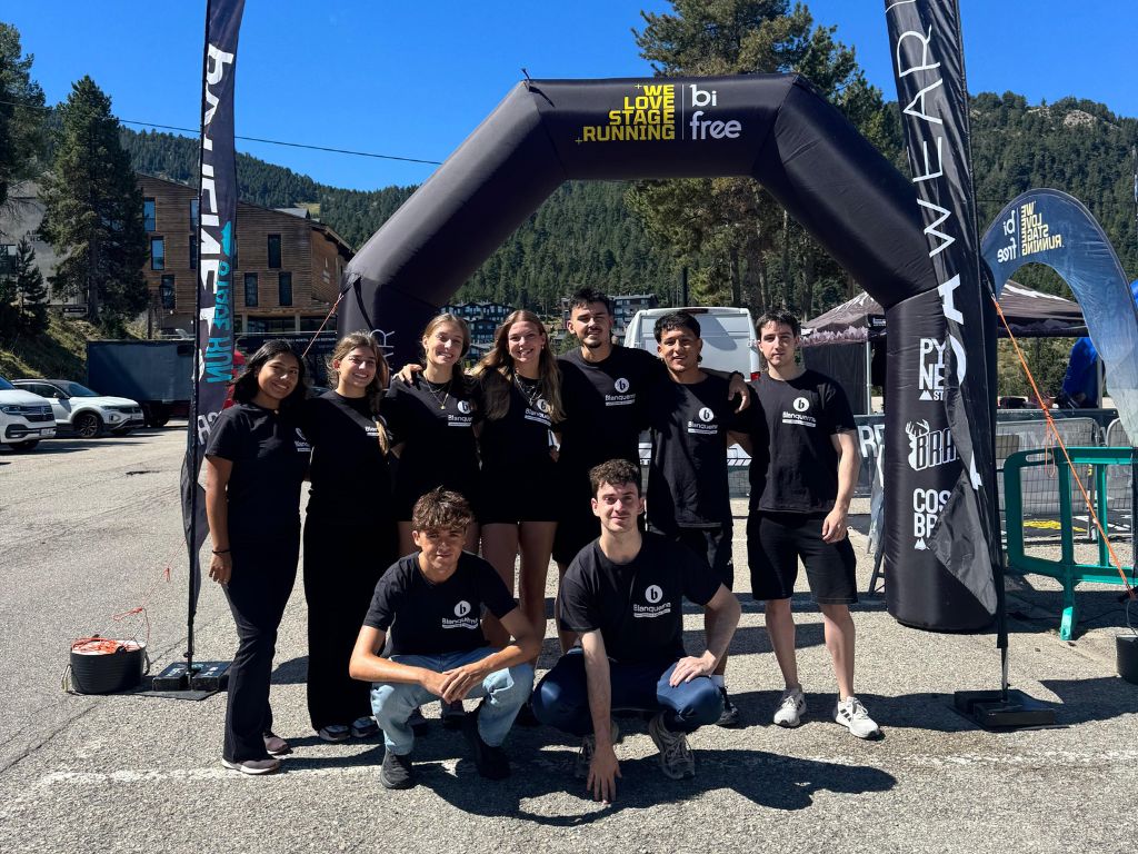 L'alumnat durant la competició