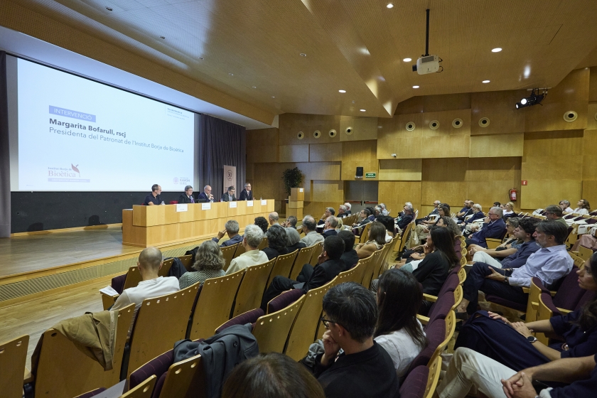 Acte del 50è aniversari de l'Institut Borja de Bioètica