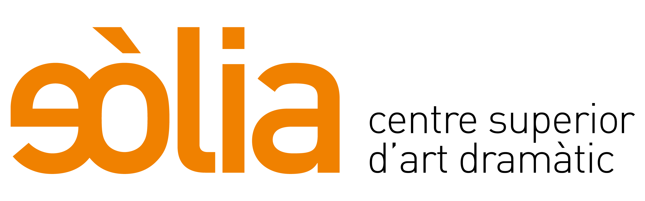 Logotip d'Eòlia | Centre superior d'art dramàtic