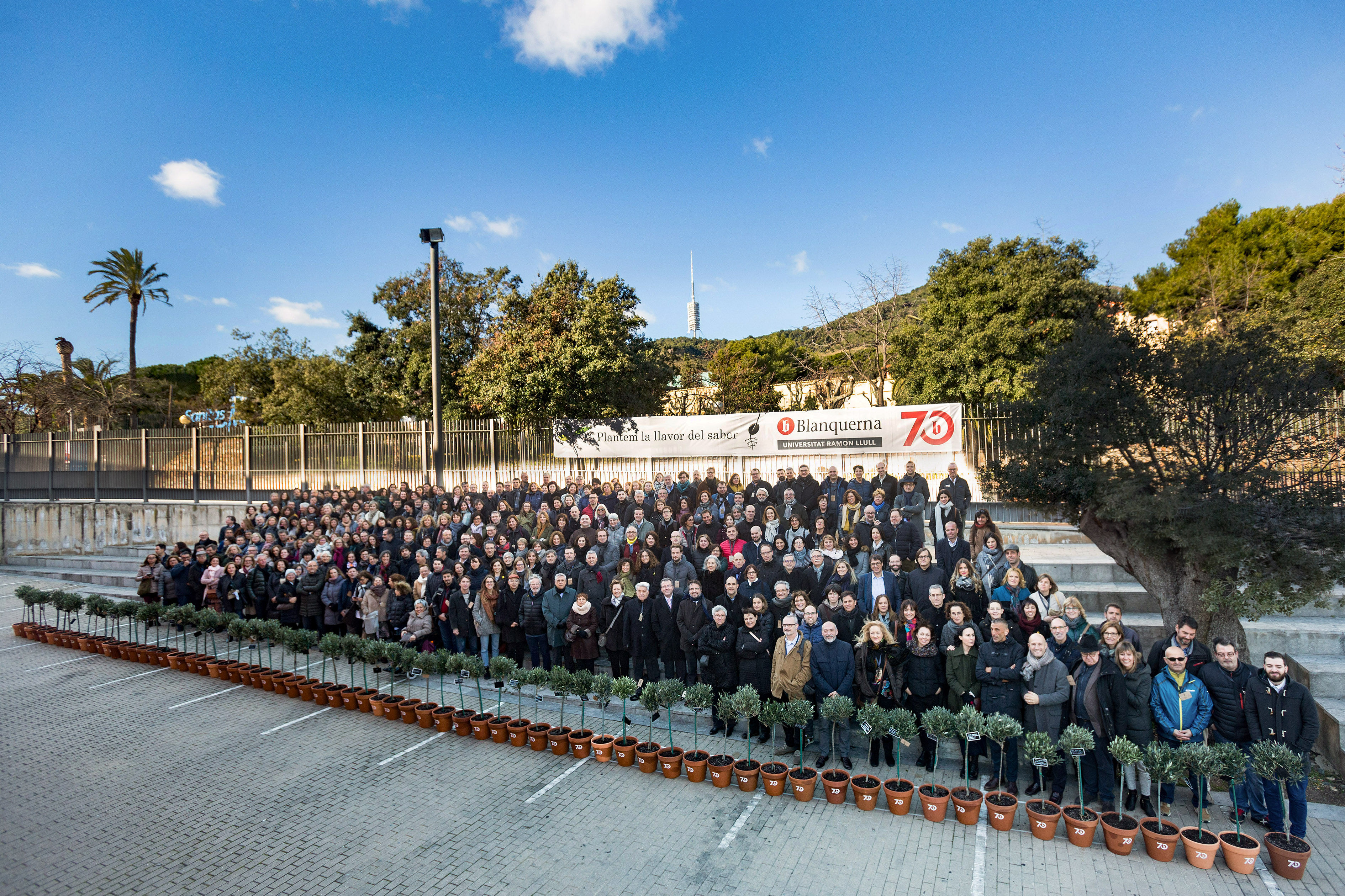 Blanquerna celebra el 70è aniversari amb una jornada sota el lema "Plantem la llavor del saber"
