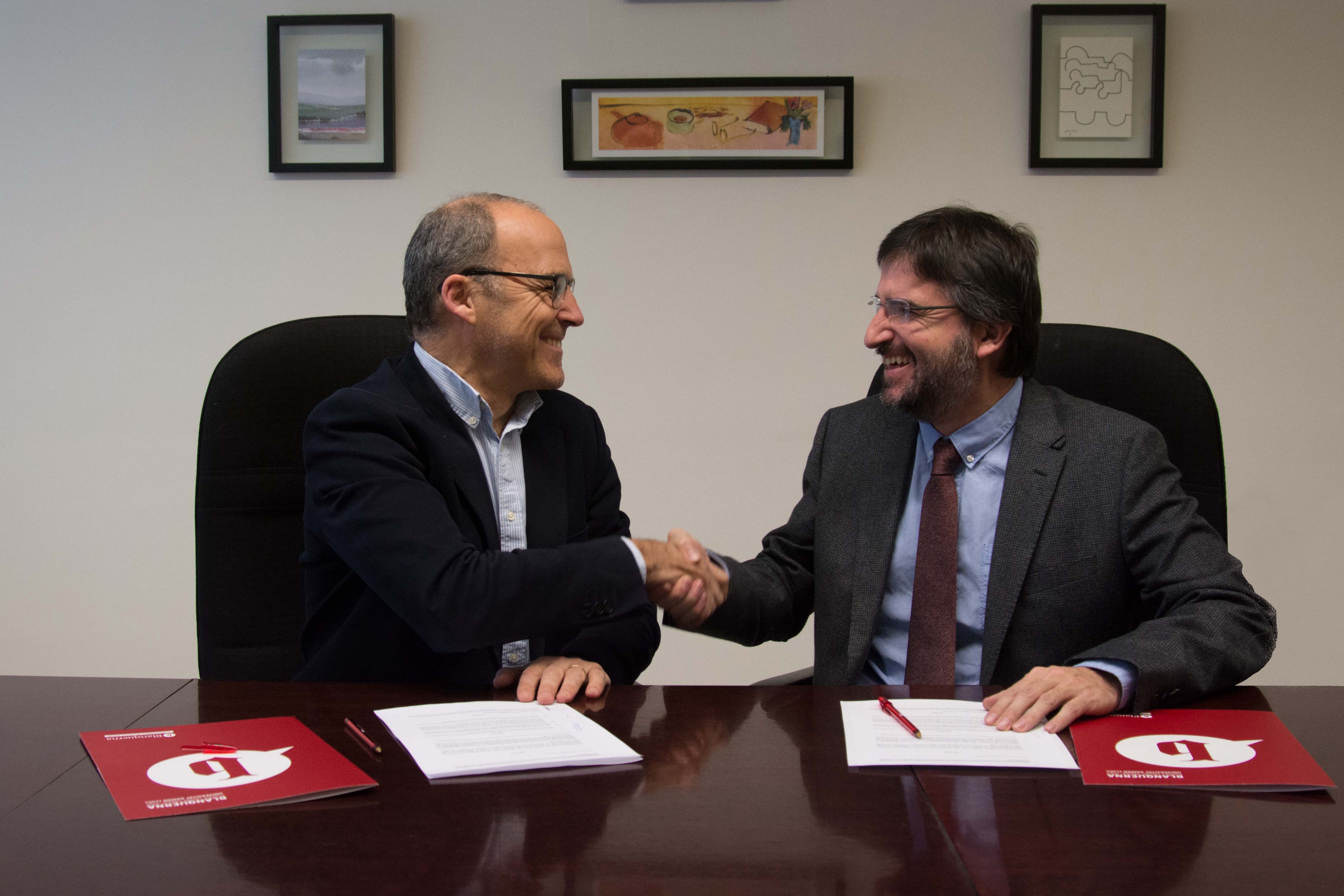 La Facultad firma un convenio con Jesuitas Educación