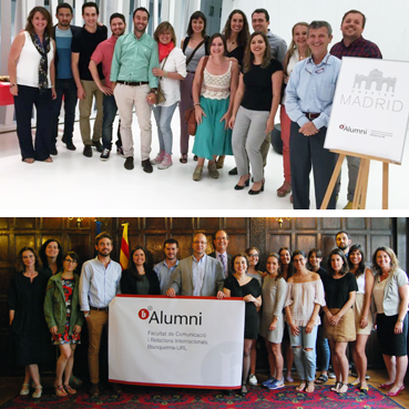 Blanquerna FCRI celebra los encuentros Alumni en Madrid, Londres y Nueva York
