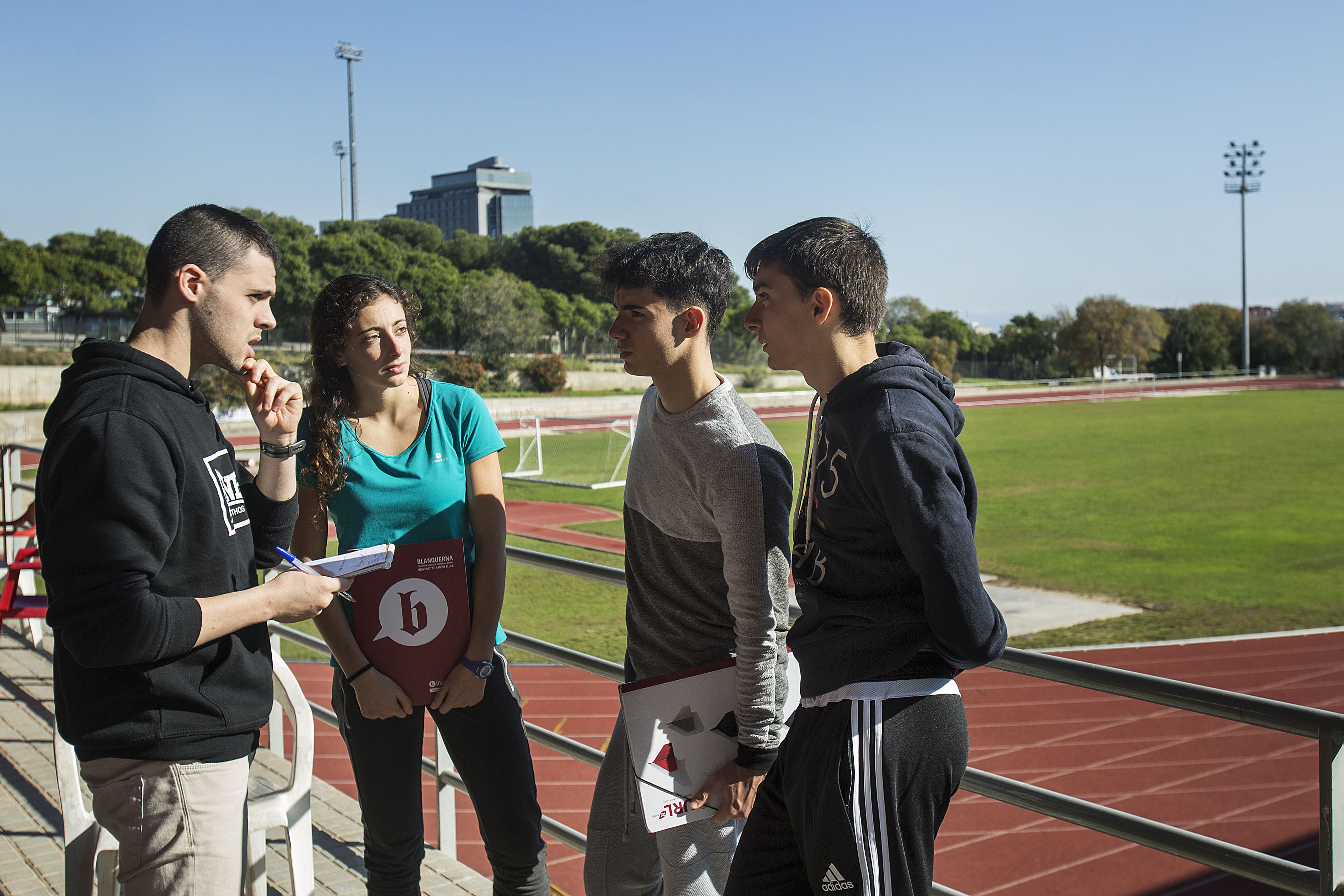 Alumnes del Grau en Gestió Esportiva