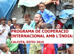 Un año más Blanquerna Salud participa en un programa de voluntariado internacional en la India
