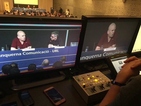 David Simon i David Trueba a Blanquerna