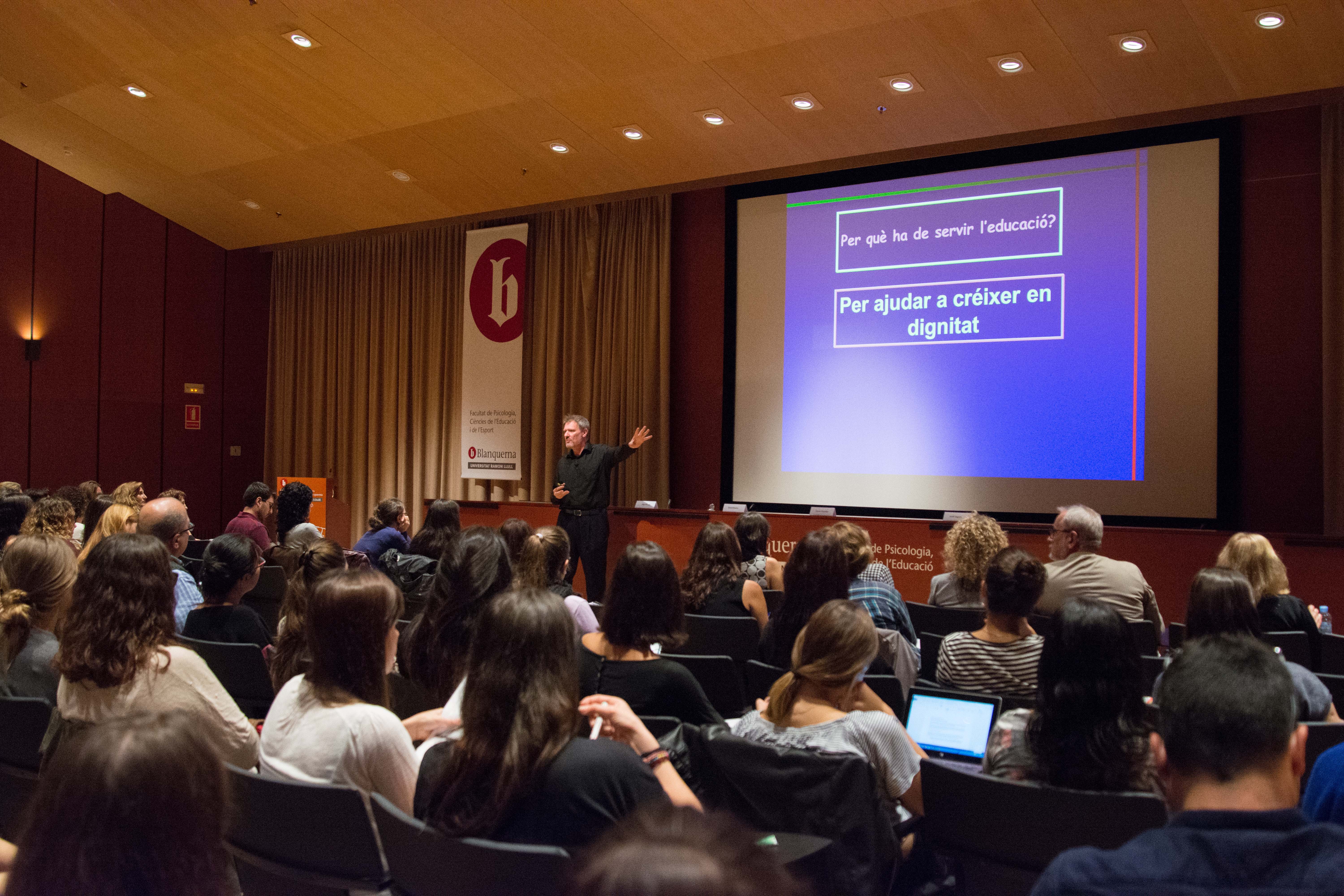 David Bueno en la Inauguración de Másteres Universitarios y Doctorado