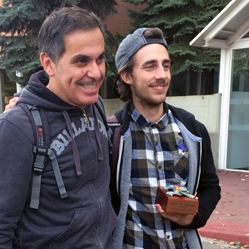 L’estudiant Jorge Ratia, guanyador d'un Drac de Bronze al Drac Novell Internacional 2016