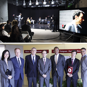 Reuniones de trabajo con representantes del Emerson College de Boston