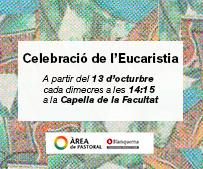 Obrim els serveis pastorals a la Capella de la Facultat de Comunicació i Relacions Internacionals