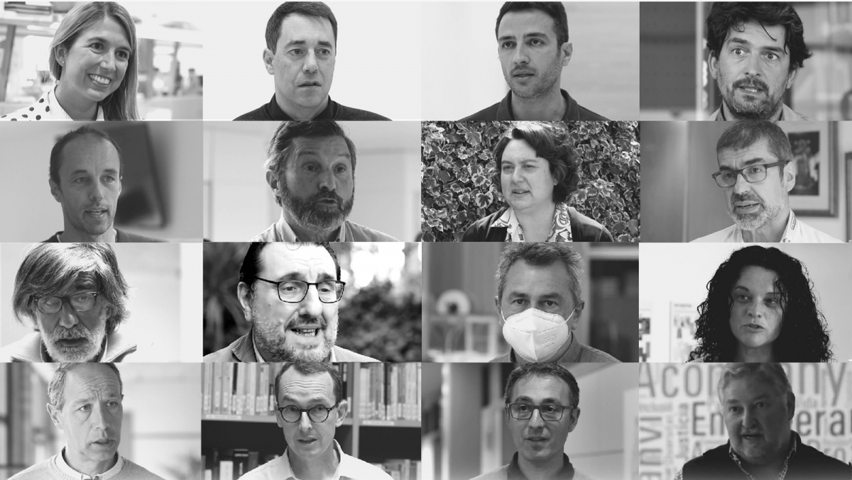 La URL presenta el proyecto Aula COVID