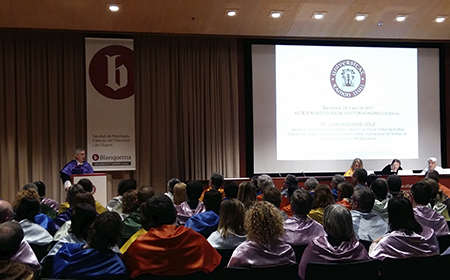 Joan Massagué, honoris causa por la URL