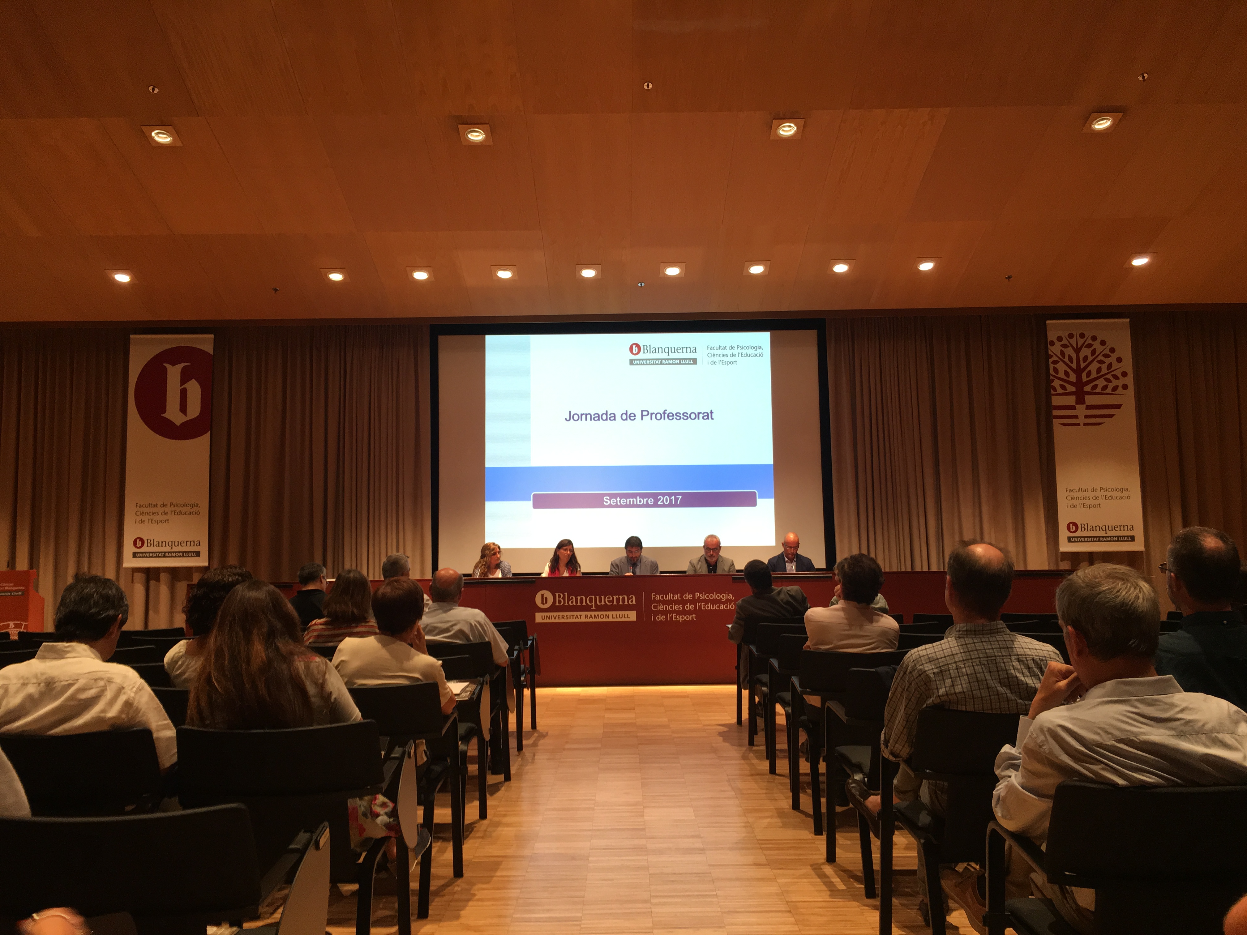 Ple de professors d’inici del curs 2017-2018