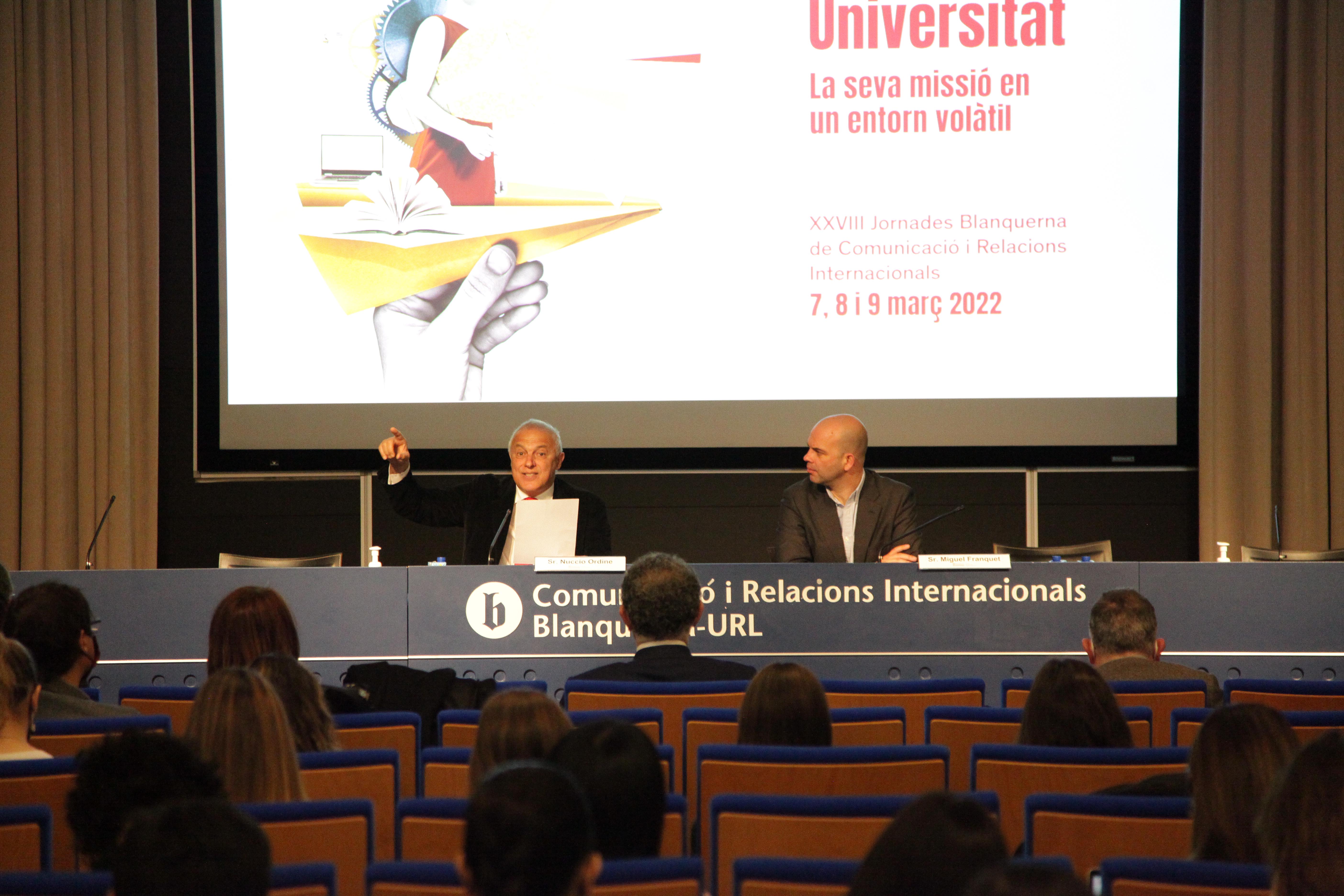 Nuccio Ordine: "Sólo los buenos profesores pueden cambiar la vida del estudiante"