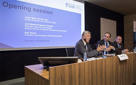 La URL acoge el 4º Fórum de Financiación de la EUA, el más importante de Europa