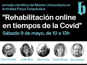 Blanquerna Salut organitza la Jornada científica 'Rehabilitació online en temps de la Covid'