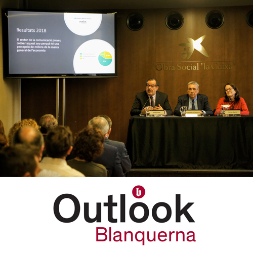 Outlook Blanquerna, informe presentado en el Palau Macaya
