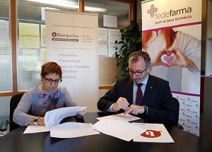 Blanquerna Salud firma un convenio con Fedefarma para promocionar la profesión farmacéutica