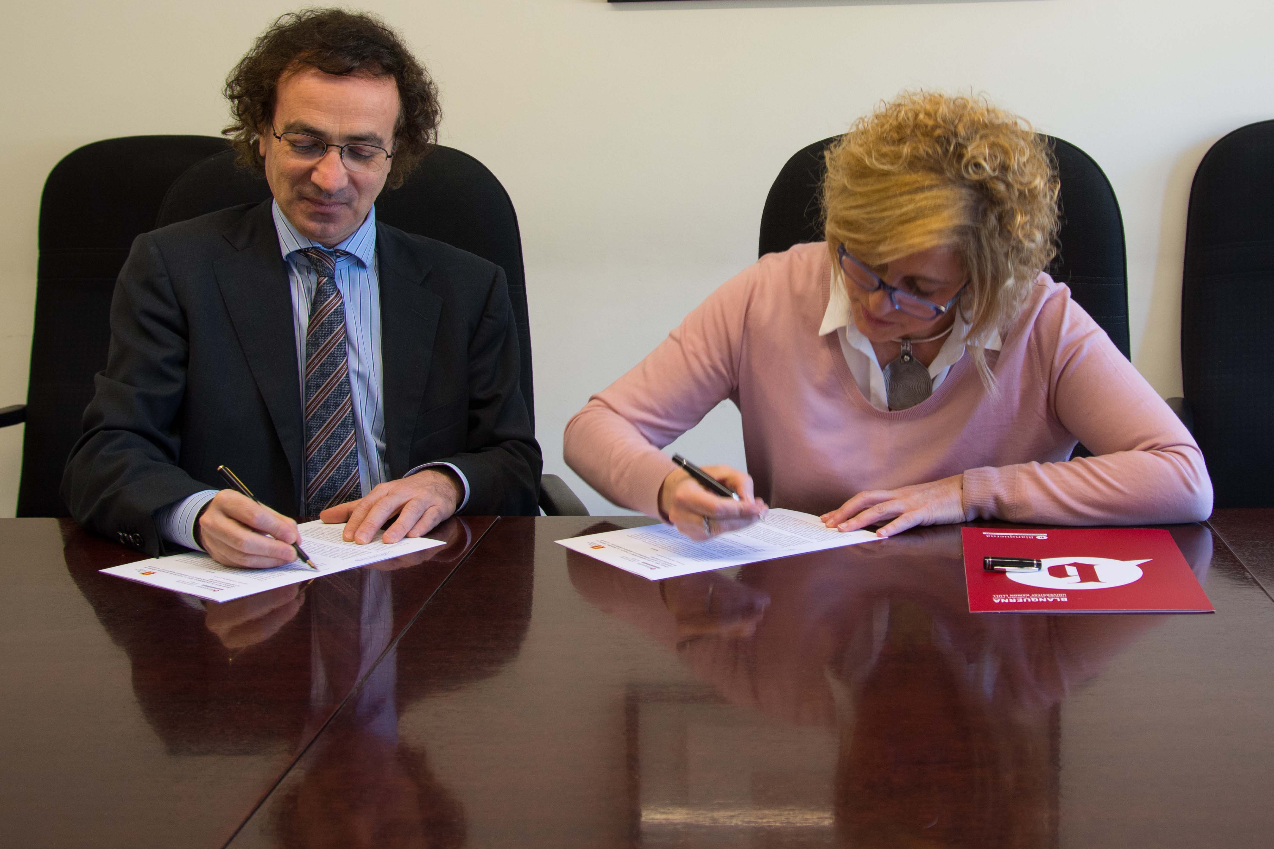 Signat un conveni de col·laboració per al desenvolupament de la Logopèdia