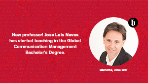 New professor, Jose Luis Navas