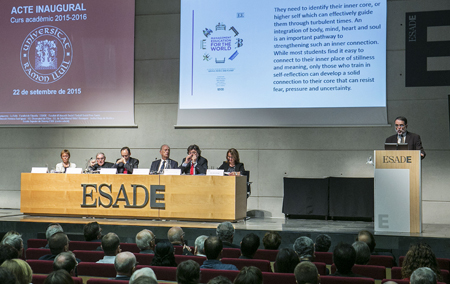Acte inaugural de la Universitat Ramon Llull