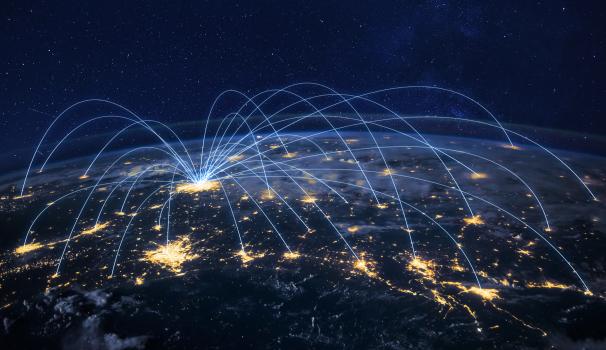 Imatge d'arxiu món hiperconnectat