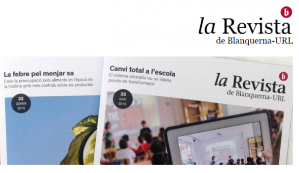 Portades de la Revista de Blanquerna
