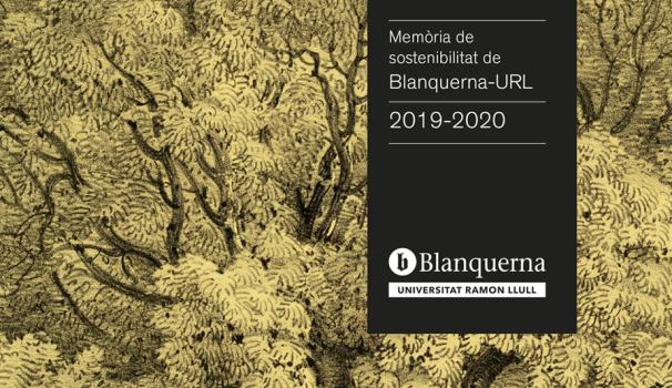 Portada Memòria Sosteniblitat 2019-20