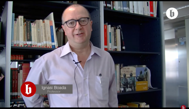 Ignasi Boada presenta Goethe y Schiller historia de una amistad de Rüdiger Safranski Booktube
