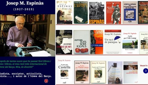 Expositor Espinàs llibres