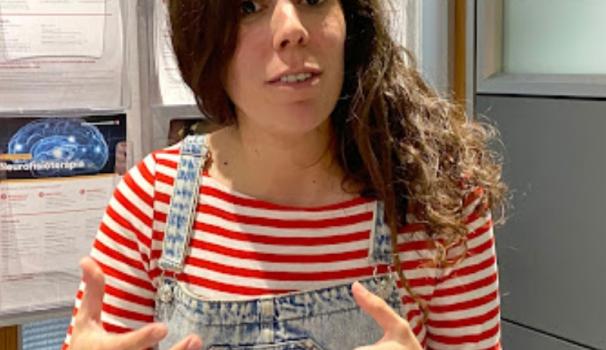 Olalla Pancorbo, professora del grau en Infermeria i infermera a la Unitat d'Ictus de la Vall d'Hebron