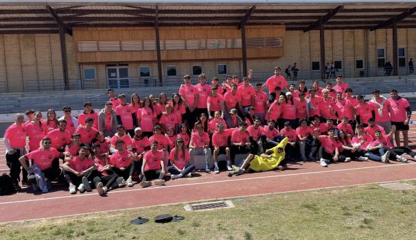 Alumnes de CAFE organitzadors de la Jornada Esportiva