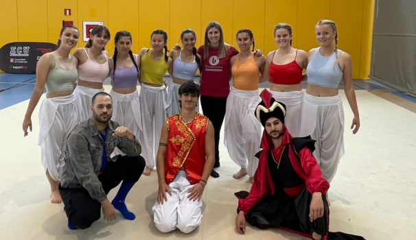 Estudiants de CAFE a la gimnastrada anual universitària