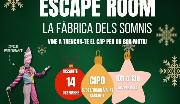Cartell de l'Escape Room