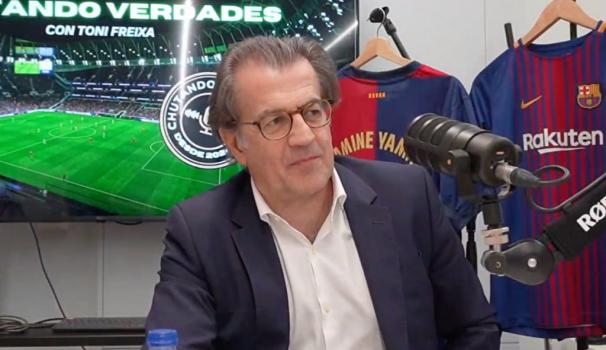 Toni Freixa, entrevistat al pòdcast de la Blanquerna, Chutando Verdades