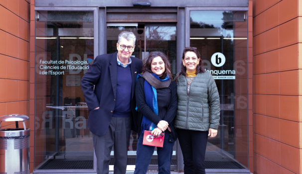 Reunió amb el professor de la universitat iberoamericana de mèxic