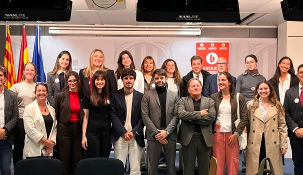 Alumni de Blanquerna a la Delegació de la Generalitat a Brusel·l3s